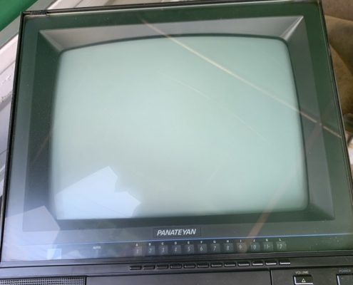 ブラウン管テレビの回収処分