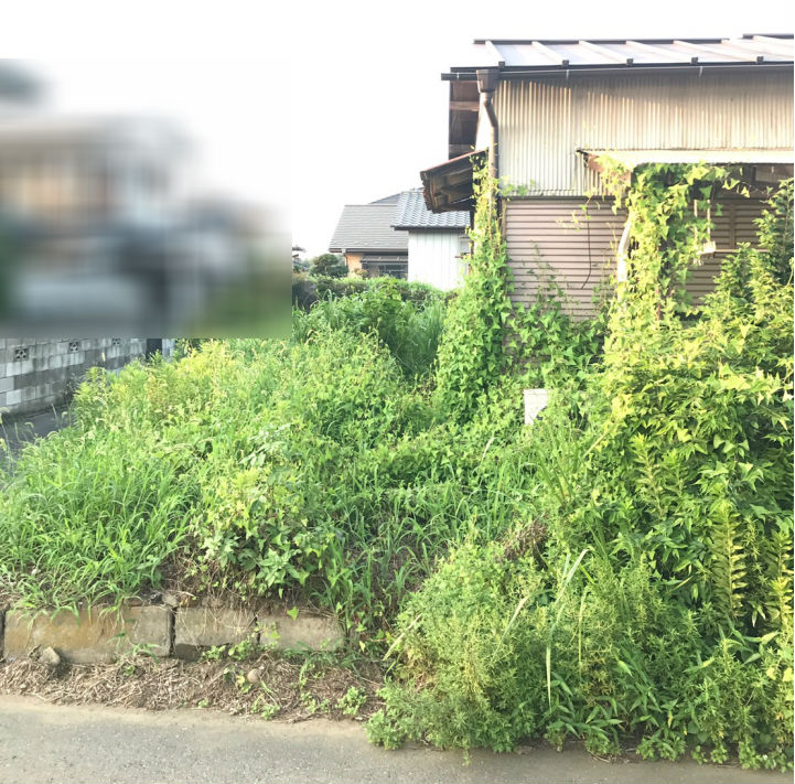 空き家の片付け前の状態