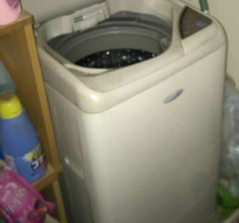 古い洗濯機の回収