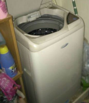 古い洗濯機の回収