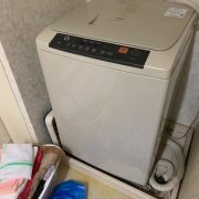 東芝製の洗濯機の回収