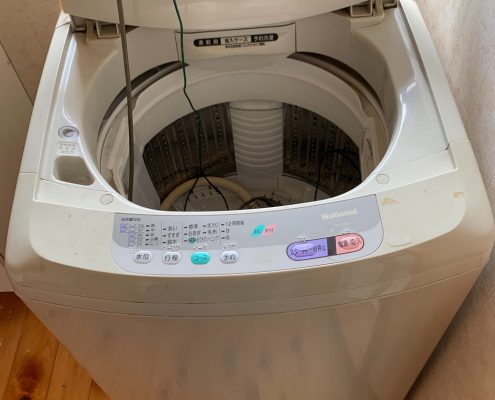 ナショナル製の洗濯機