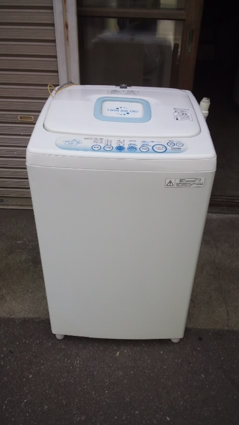東芝製の洗濯機