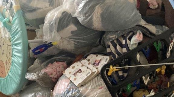 ゴミ部屋の片付け前