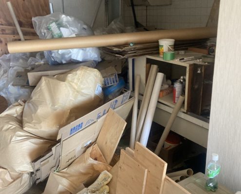 ゴミ屋敷化した部屋